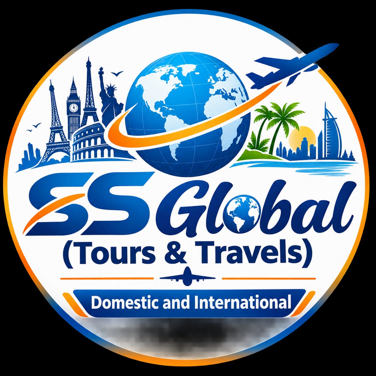 SS Global Tours & Travels logo
